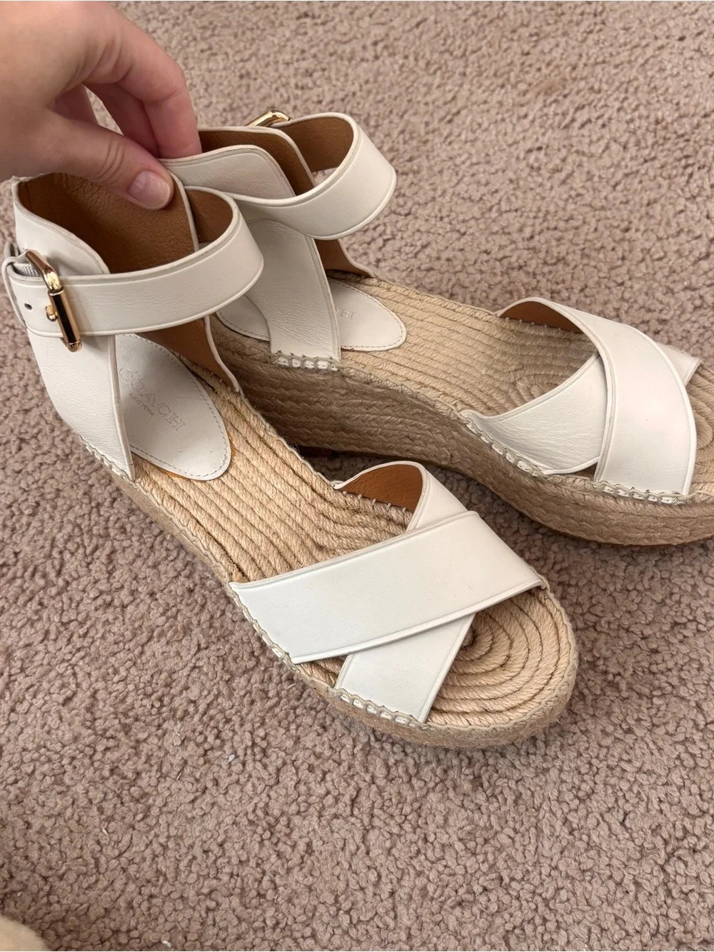 Coach Primrose Wedge Espadrille Sandals
